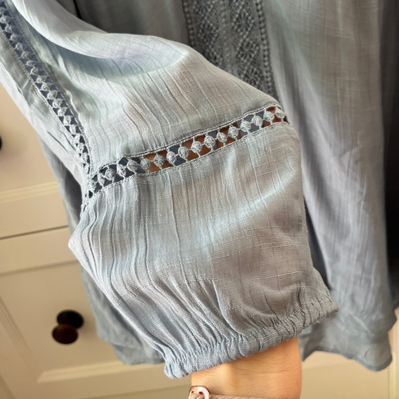 Style & Co Embroidered Top - Picture 13 of 13